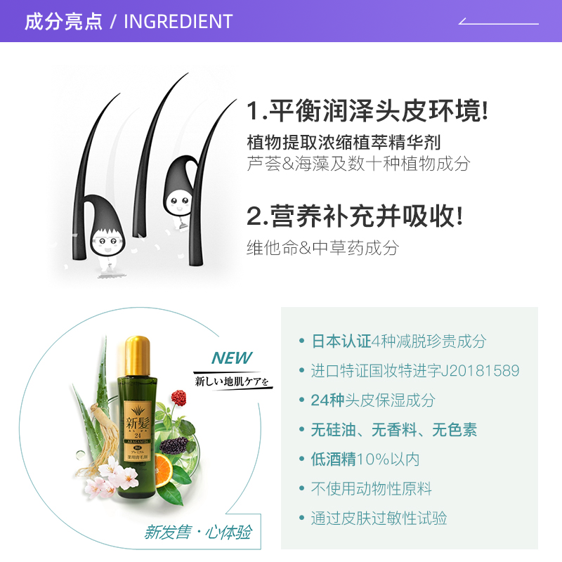 重塑頭皮生機(jī)，毛囊激活之旅——日本新琺24防脫育發(fā)液深度解析